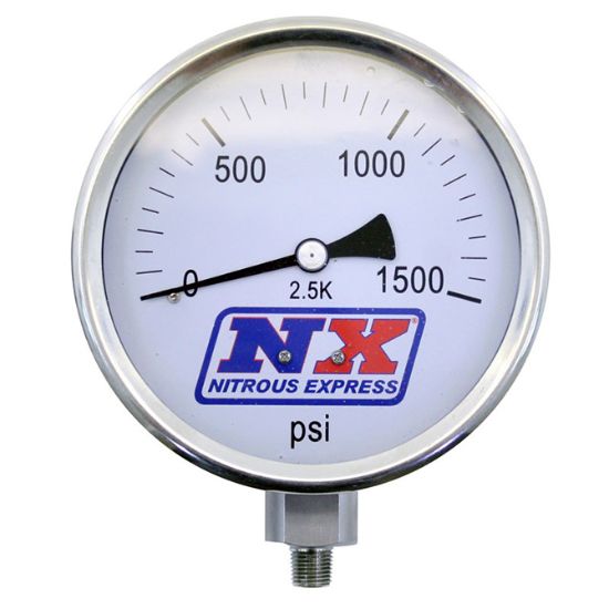 Picture of Nitrous Express Nitrous Oxide Pressure Gauge - 15540