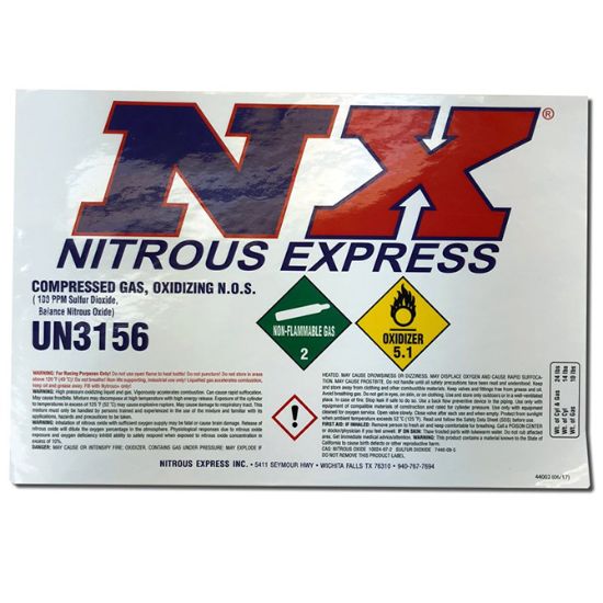 Picture of Nitrous Express Exterior Decal - 15994