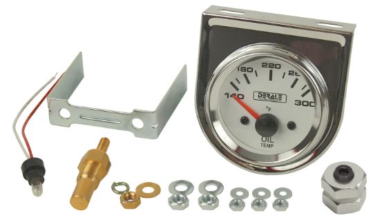 Picture of Derale Engine Oil Temperature Gauge - 13009
