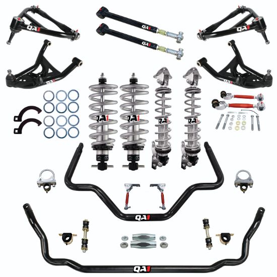 Picture of QA1 Coilover Adjustable Spring Lowering Kit - BW02-GMB6