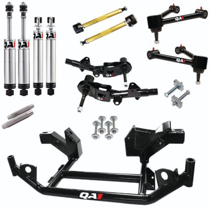 Picture of QA1 Coilover Adjustable Spring Lowering Kit - DK21-CRB2