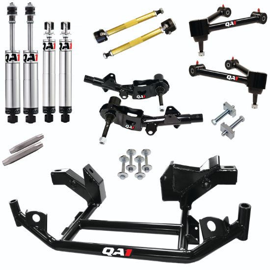 Picture of QA1 Coilover Adjustable Spring Lowering Kit - DK21-CRB3