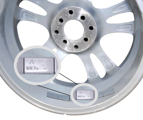 Picture of Coyote Premium Wheel Accessories Wheel Weight - 10010F