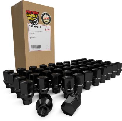 Picture of Coyote Premium Wheel Accessories Wheel Lug Nut - 151167BLK