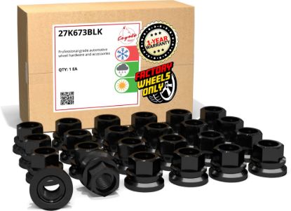 Picture of Coyote Premium Wheel Accessories Wheel Lug Nut - 27K673BLK