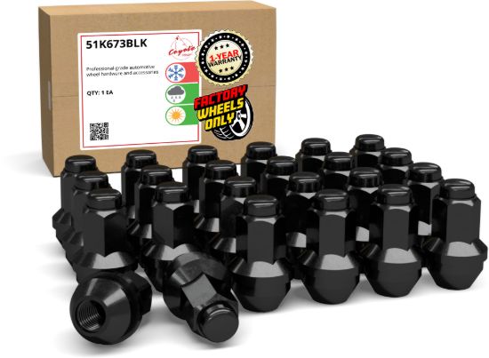 Picture of Coyote Premium Wheel Accessories Wheel Lug Nut - 51K673BLK