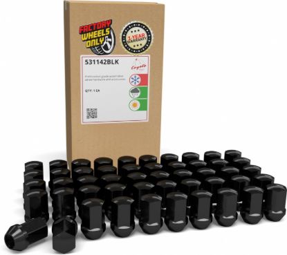 Picture of Coyote Premium Wheel Accessories Wheel Lug Nut - 531142BLK
