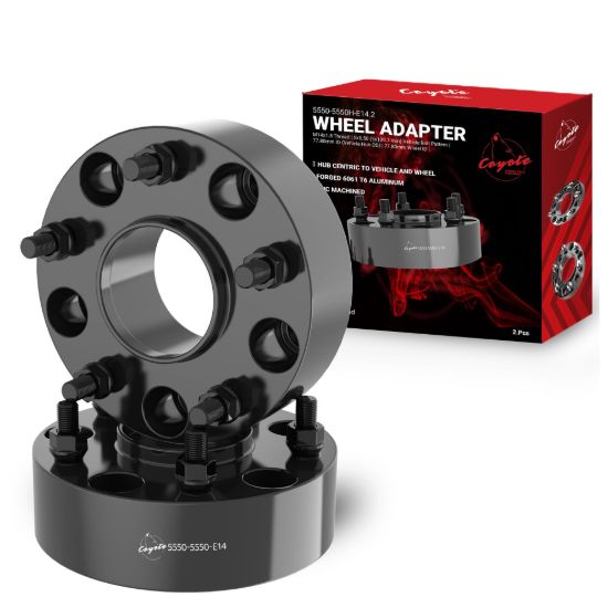Picture of Coyote Premium Wheel Accessories Wheel Adapter - 5550-5550H-E14.2