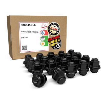 Picture of Coyote Premium Wheel Accessories Wheel Lug Nut - 58K545BLK