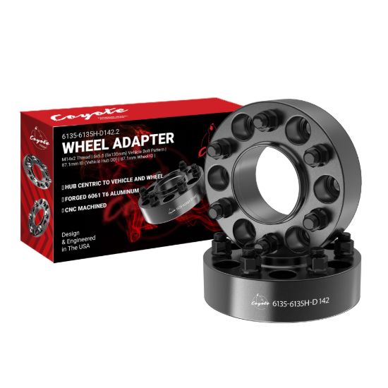 Picture of Coyote Premium Wheel Accessories Wheel Adapter - 6135-6135H-D142.2