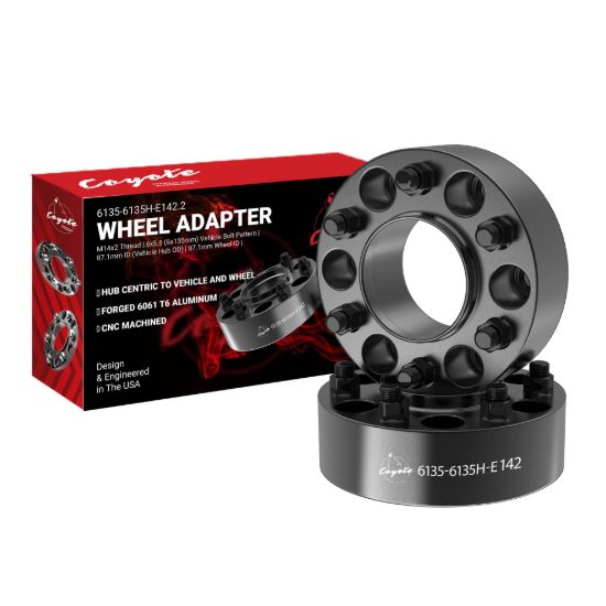 Picture of Coyote Premium Wheel Accessories Wheel Adapter - 6135-6135H-E142.2