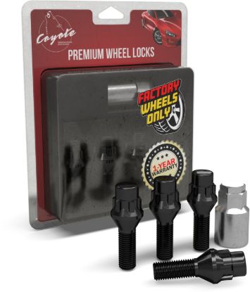 Picture of Coyote Premium Wheel Accessories Wheel Lock Set - 621149-28BLK