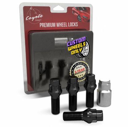 Picture of Coyote Premium Wheel Accessories Wheel Lock Set - 621156-28BLK