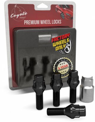 Picture of Coyote Premium Wheel Accessories Wheel Lock Set - 621157-28BLK