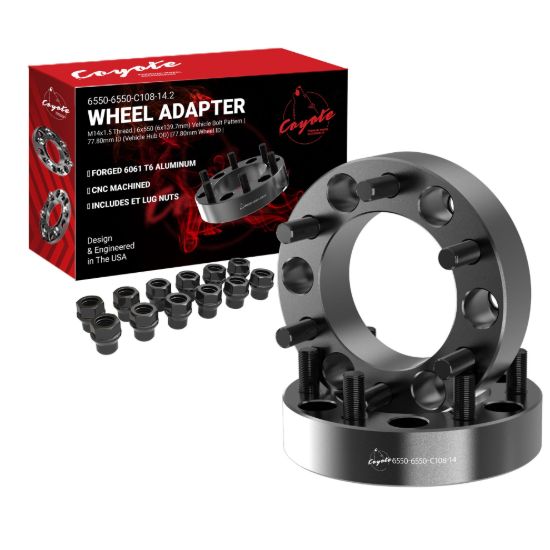 Picture of Coyote Premium Wheel Accessories Wheel Adapter - 6550-6550-C108-14.2
