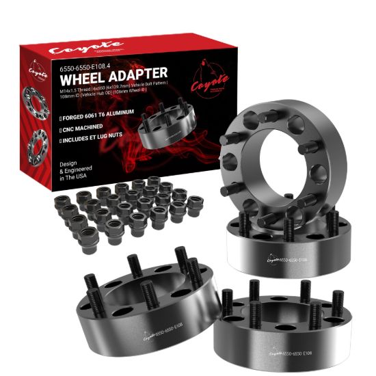 Picture of Coyote Premium Wheel Accessories Wheel Adapter - 6550-6550-E108.4