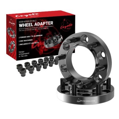 Picture of Coyote Premium Wheel Accessories Wheel Adapter - 6550-6550H-B106.2