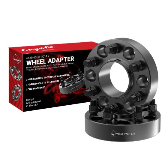 Picture of Coyote Premium Wheel Accessories Wheel Adapter - 6550-6550H-C14.2