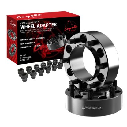 Picture of Coyote Premium Wheel Accessories Wheel Adapter - 6550-6550H-E106.2