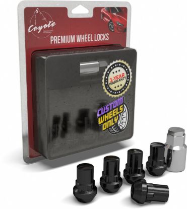Picture of Coyote Premium Wheel Accessories Wheel Lock Set - 741145JBLK