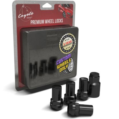 Picture of Coyote Premium Wheel Accessories Wheel Lock Set - 741148BLK