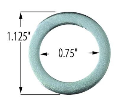 Picture of Coyote Premium Wheel Accessories Wheel Lug Nut Washer - 812172