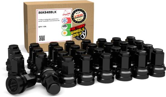 Picture of Coyote Premium Wheel Accessories Wheel Lug Nut - 86K848BLK