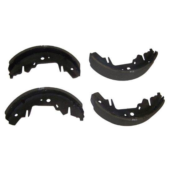 Picture of Crown Automotive Jeep Replacement Drum Brake Shoe Set - 4883833AA
