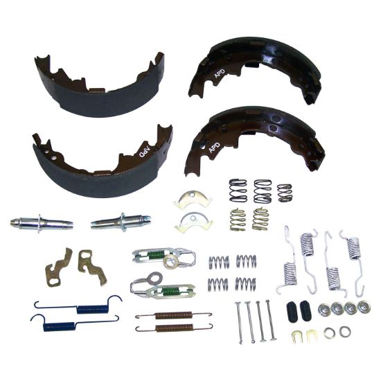 Picture of Crown Automotive Jeep Replacement Drum Brake Shoe Kit - 5019536MK