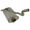 Picture of Crown Automotive Jeep Replacement Exhaust Muffler and Pipe Assembly - 5096297AA