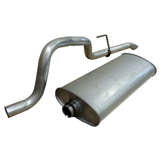 Picture of Crown Automotive Jeep Replacement Exhaust Muffler and Pipe Assembly - 5096298AA