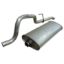 Picture of Crown Automotive Jeep Replacement Exhaust Muffler and Pipe Assembly - 5096298AA