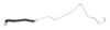 Picture of Crown Automotive Jeep Replacement Automatic Transmission Oil Cooler Hose - 5103256AB