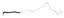 Picture of Crown Automotive Jeep Replacement Automatic Transmission Oil Cooler Hose - 5103256AB