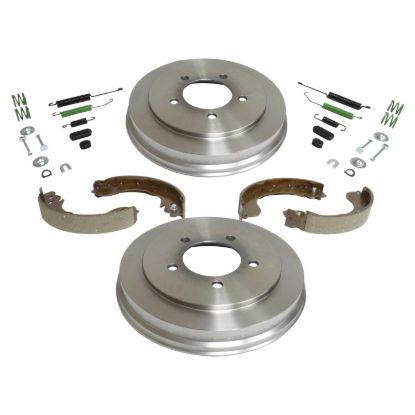 Picture of Crown Automotive Jeep Replacement Brake Drum and Shoe Rebuild Kit - 5105617K