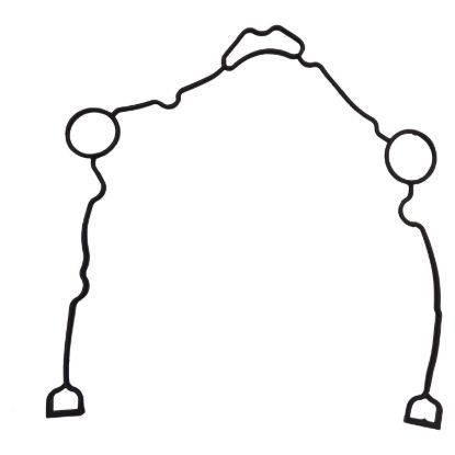 Picture of Crown Automotive Jeep Replacement Engine Timing Cover Gasket - 5139933AB