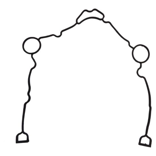 Picture of Crown Automotive Jeep Replacement Engine Timing Cover Gasket - 5139933AB