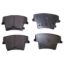 Picture of Crown Automotive Jeep Replacement Disc Brake Pad Set - 5142566AA