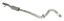 Picture of Crown Automotive Jeep Replacement Exhaust Pipe - 5147213AD