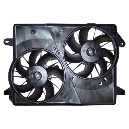 Picture of Crown Automotive Jeep Replacement Engine Cooling Fan Assembly - 5174358AA