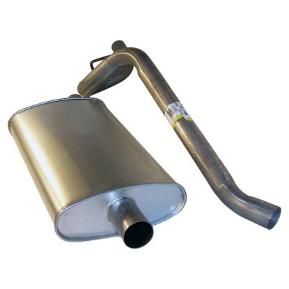 Picture of Crown Automotive Jeep Replacement Exhaust Muffler and Pipe Assembly - 52019138