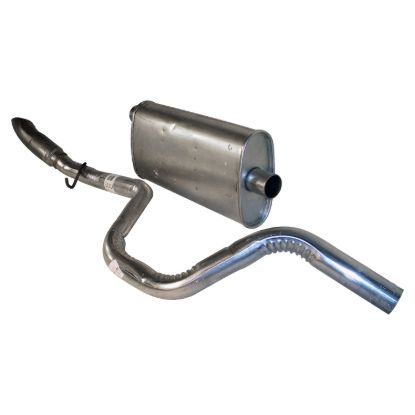 Picture of Crown Automotive Jeep Replacement Exhaust Muffler and Pipe Assembly - 52101196