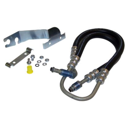 Picture of Crown Automotive Jeep Replacement Power Steering Pressure Hose - 52128940AF