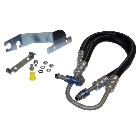Picture of Crown Automotive Jeep Replacement Power Steering Pressure Hose - 52128940AF