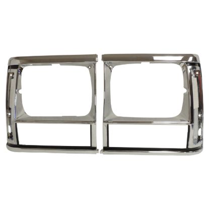 Picture of Crown Automotive Jeep Replacement Headlight Bezel Set - 55034078K