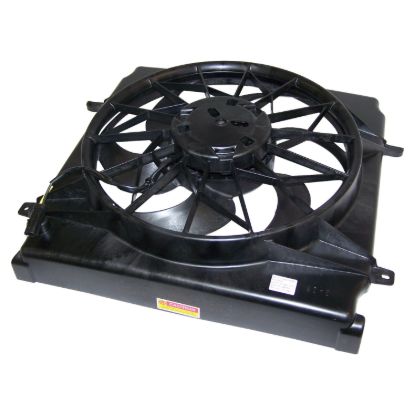Picture of Crown Automotive Jeep Replacement Engine Cooling Fan Assembly - 55037659AA