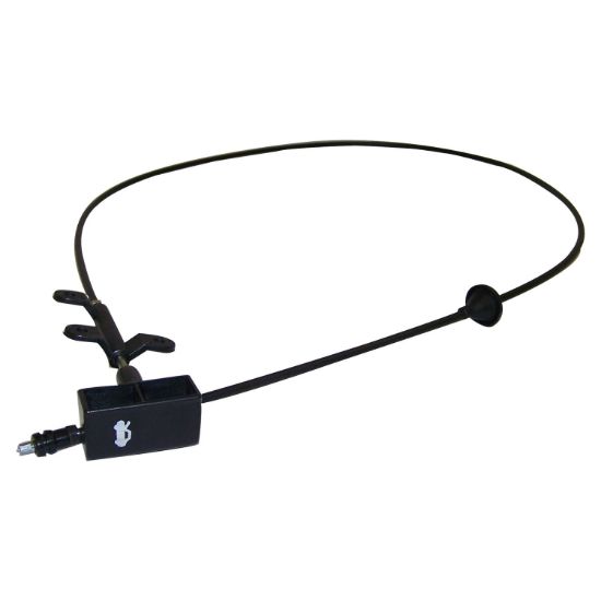 Picture of Crown Automotive Jeep Replacement Hood Release Cable - 55076109