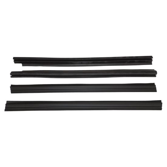 Picture of Crown Automotive Jeep Replacement Door Window Belt Weatherstrip Kit - 55235408K4