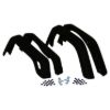 Picture of Crown Automotive Jeep Replacement Fender Flare Set - 55254918K
