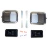 Picture of Crown Automotive Jeep Replacement Exterior Door Handle Set - 5758172MK